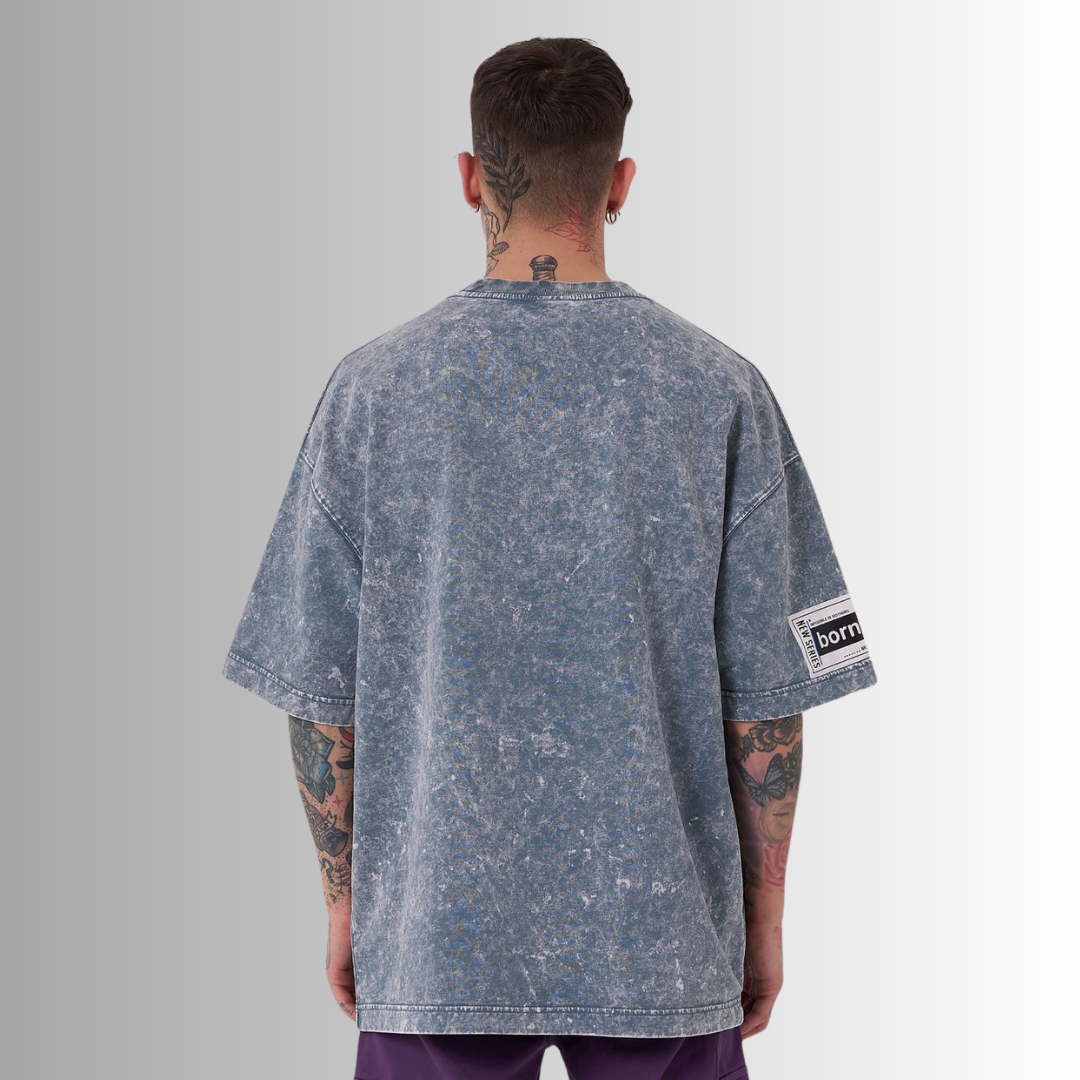 TRICOU PREMIUM OVERSIZE GRI 