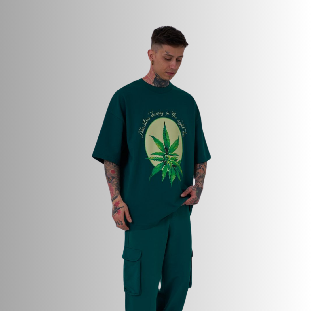 TRICOU PREMIUM OVERSIZE VERDE 