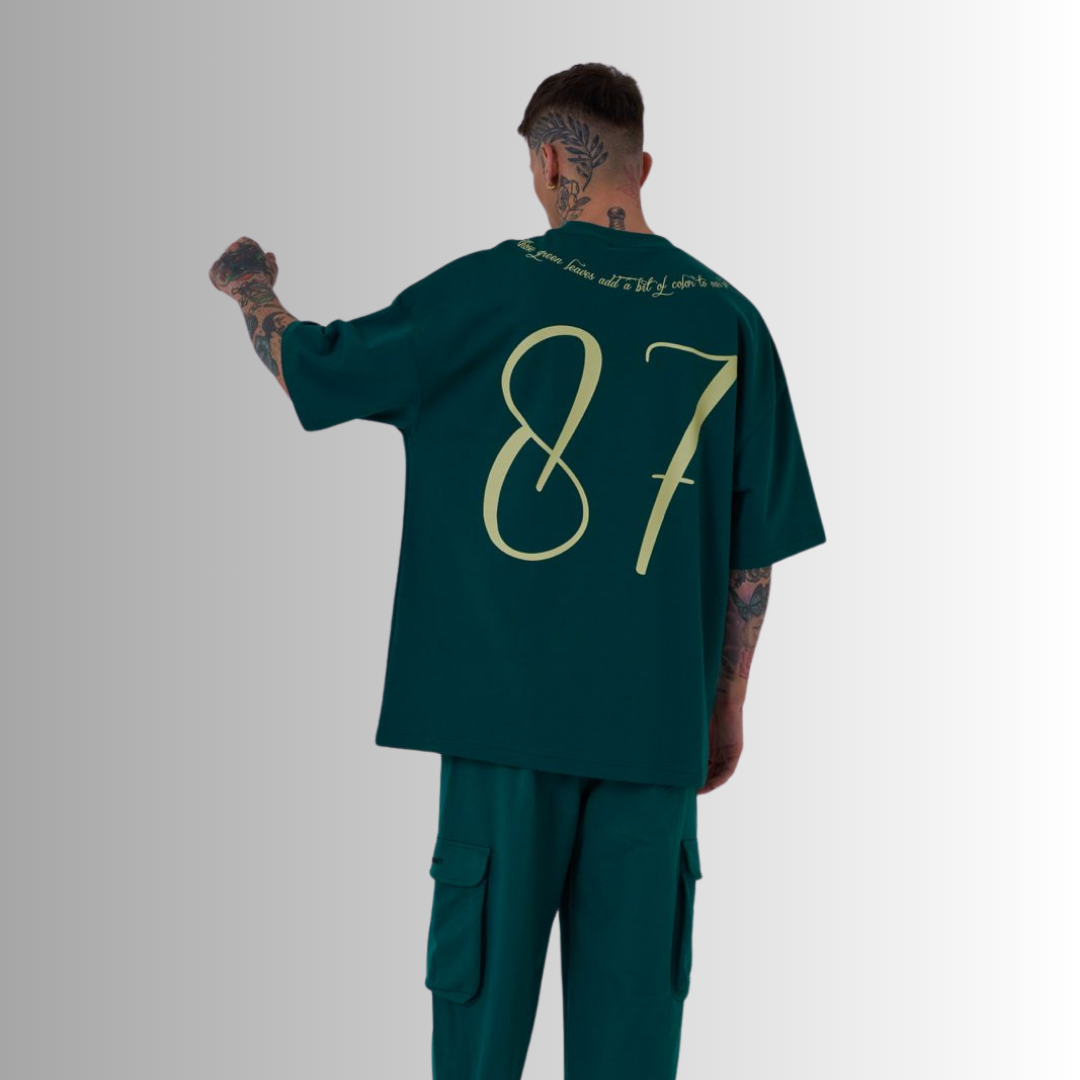 TRICOU PREMIUM OVERSIZE VERDE 