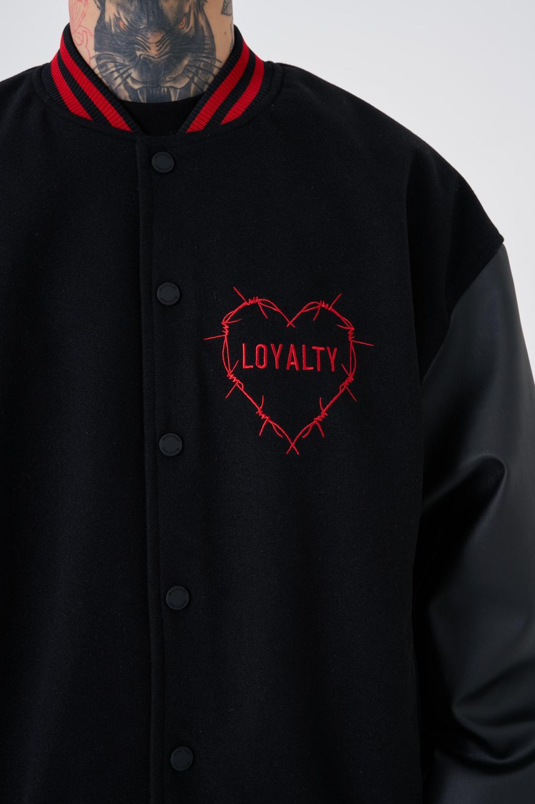 Hellfire Club Embroidered Bomber Jacket