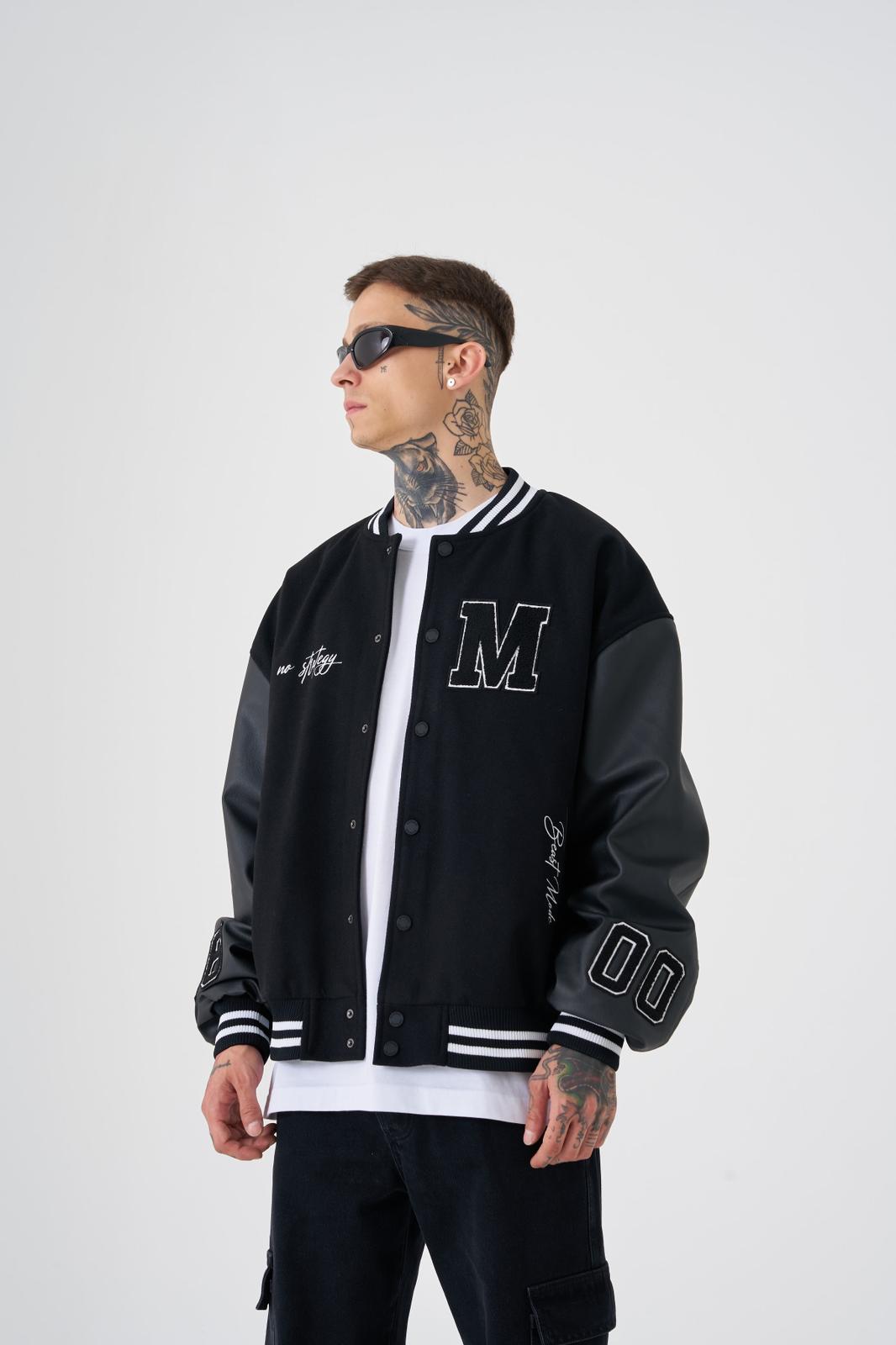 Wild Hunt Embroidered Bomber Jacket