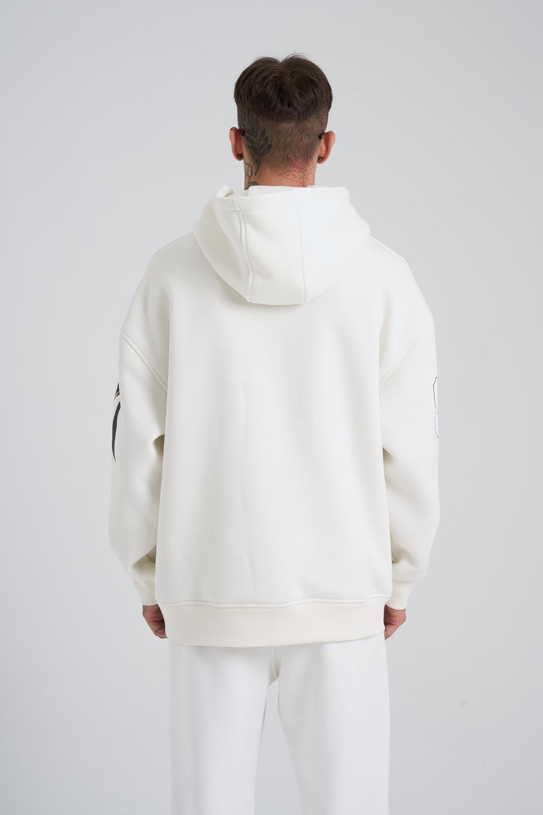 Jesus Revolution White Oversize Hoodie