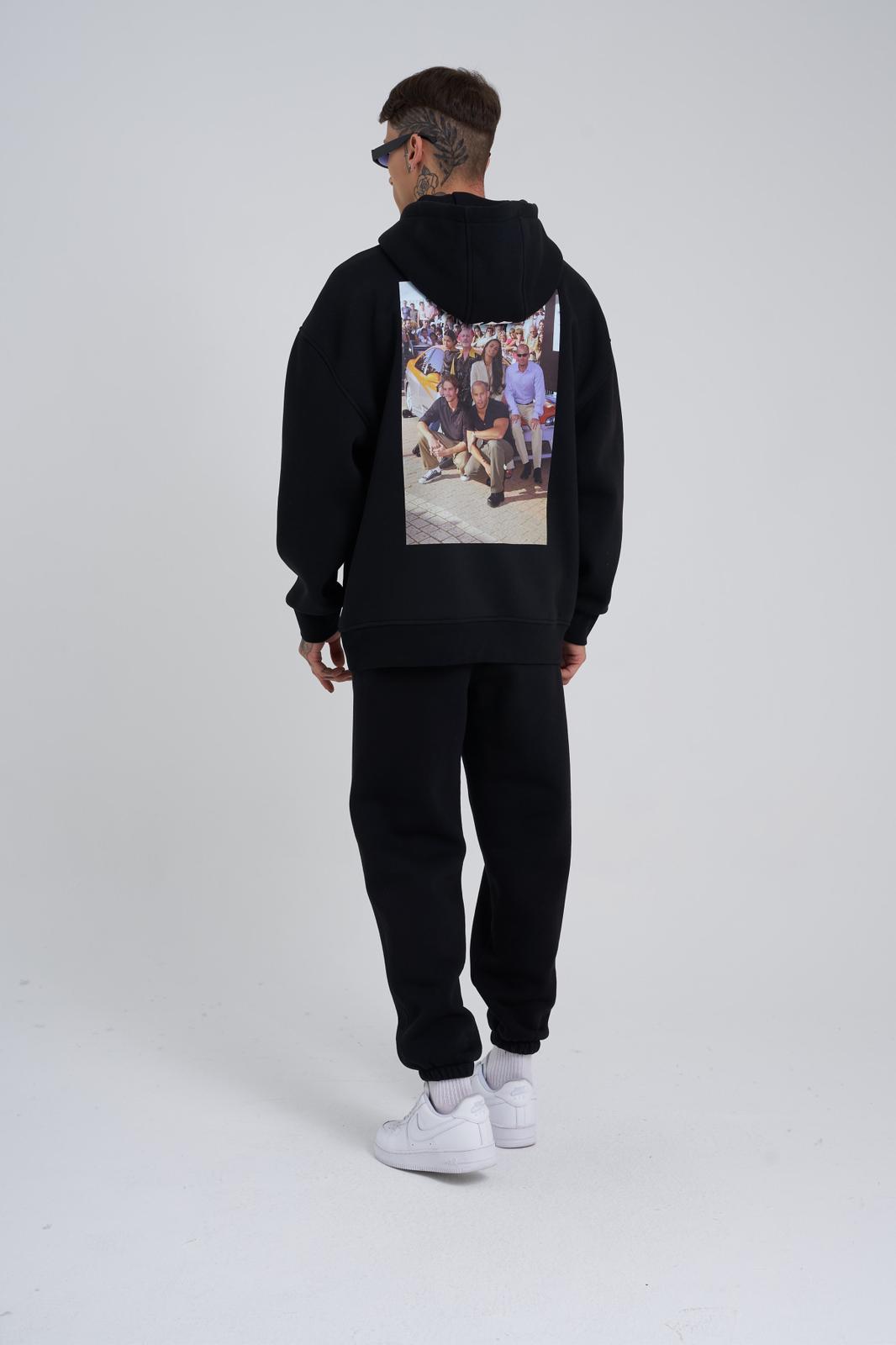 Fast and Furious Black Oversize Hoodie