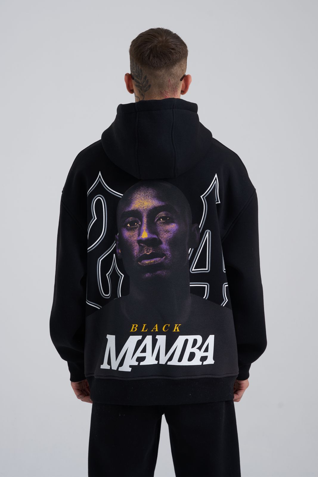 Kobe Bryant Black Oversize Hoodie