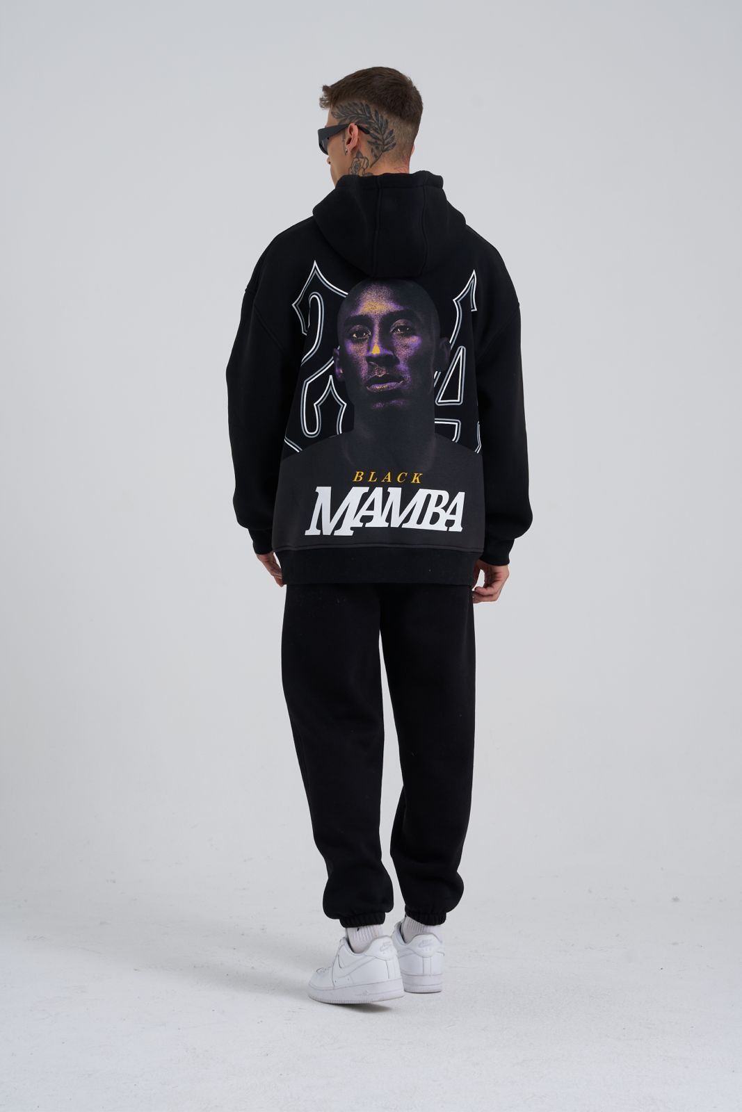 Kobe Bryant Black Oversize Hoodie