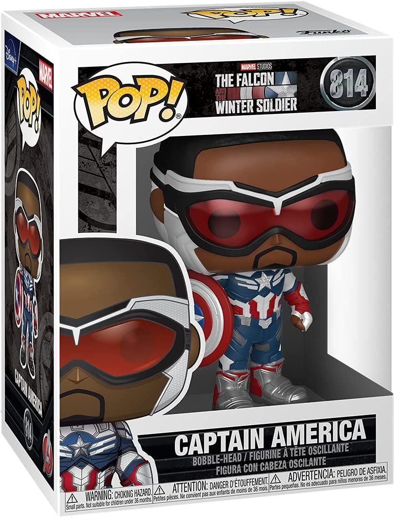 Figurina Funko POP! Marvel The Falcon and the Winter Soldier - Captain America #814