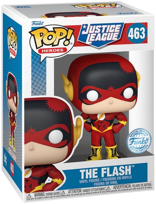 Figurină Funko POP! DC Comics Justice League - The Flash (Special Edition) #463