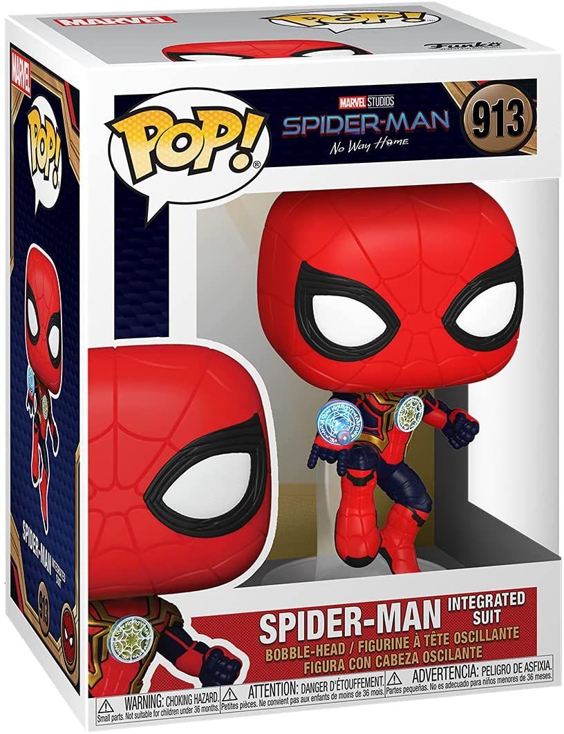 Figurina Funko POP! Marvel Spider-Man - Spider-Man (Integrated Suit) (No Way Home) #913